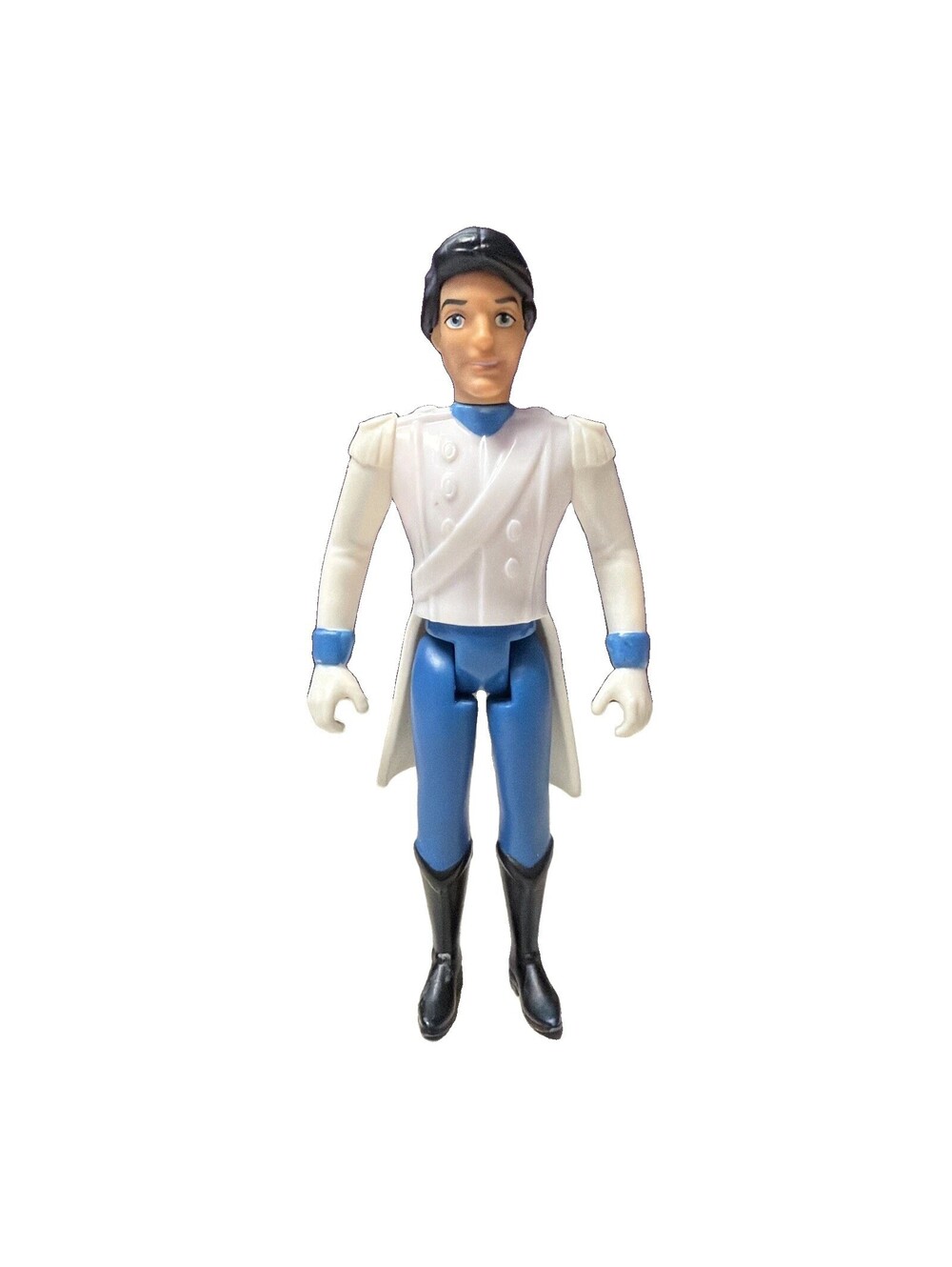 Disney Eric The Little Mermaid 4” Tall Articulating Action Figure White Blue